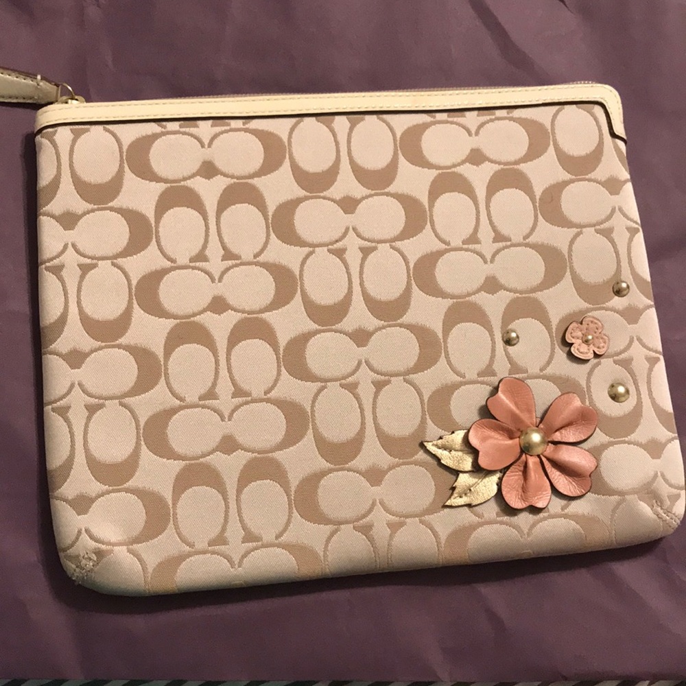 Coach Tablet Pouch